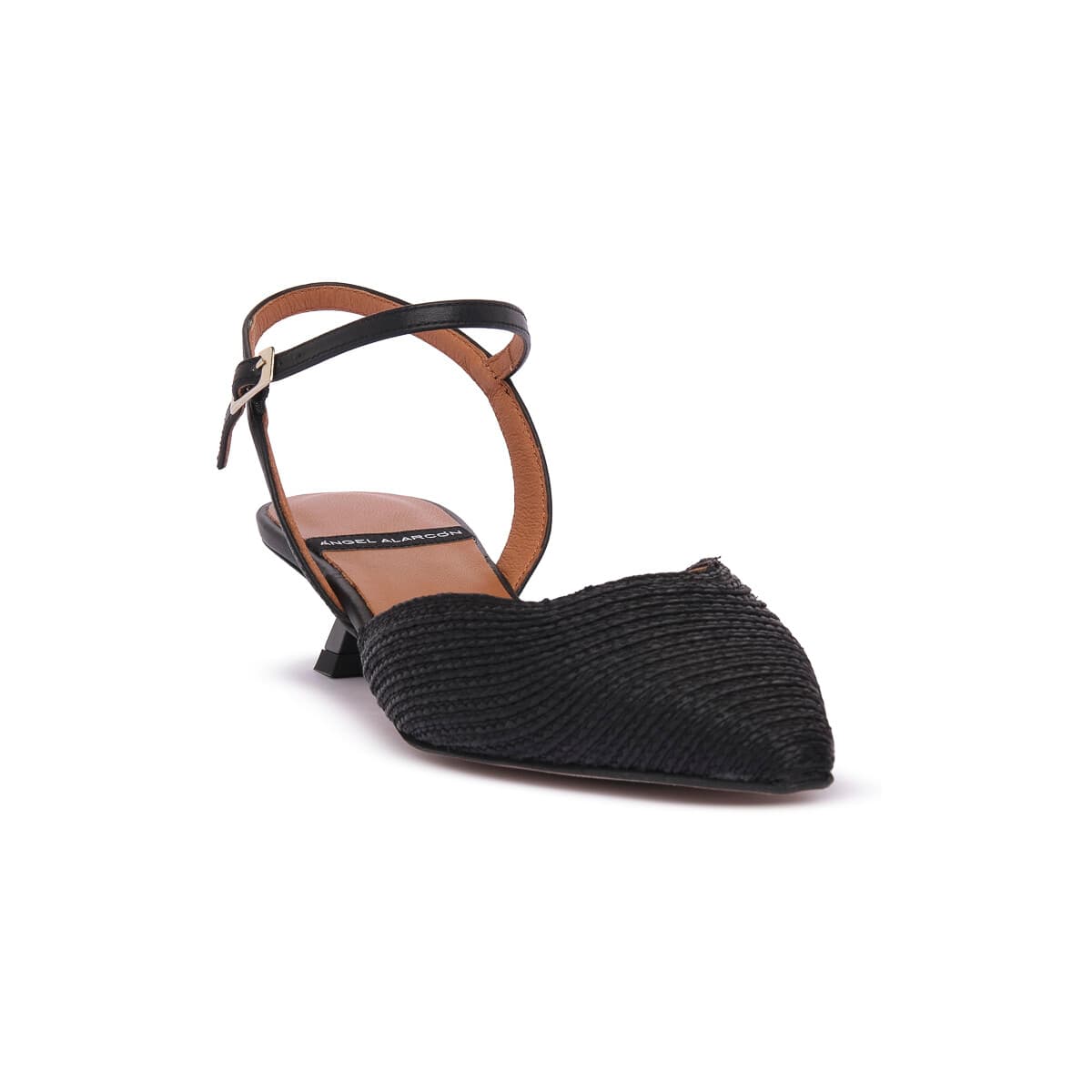 Γόβες Angel Alarcon TRENZADO NERO
