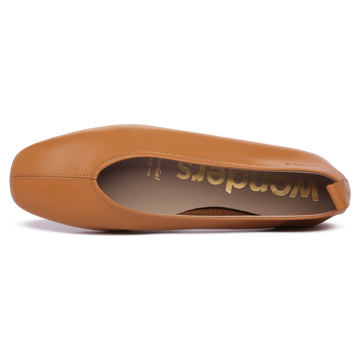 Women's Ballet Flats Wonders Brown