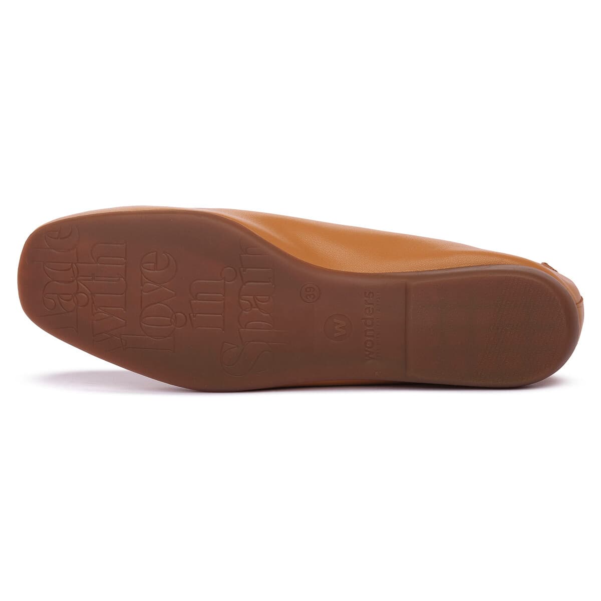 Women's Ballet Flats Wonders Brown