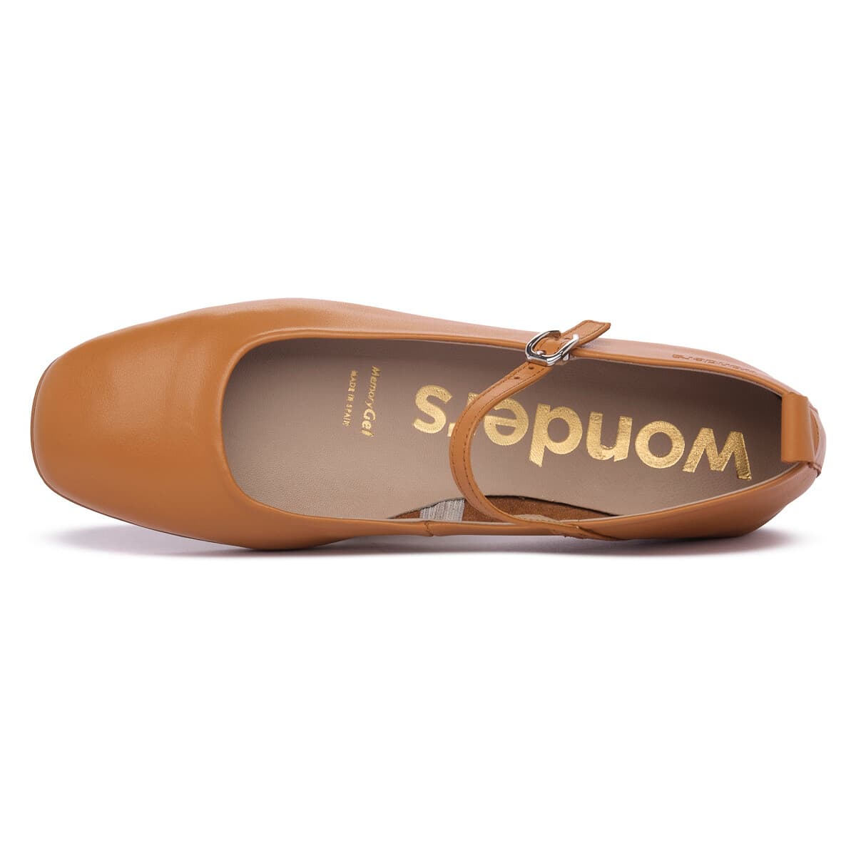 Women's Ballet Flats Wonders Brown