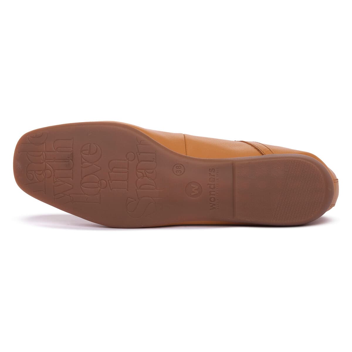 Women's Ballet Flats Wonders Brown