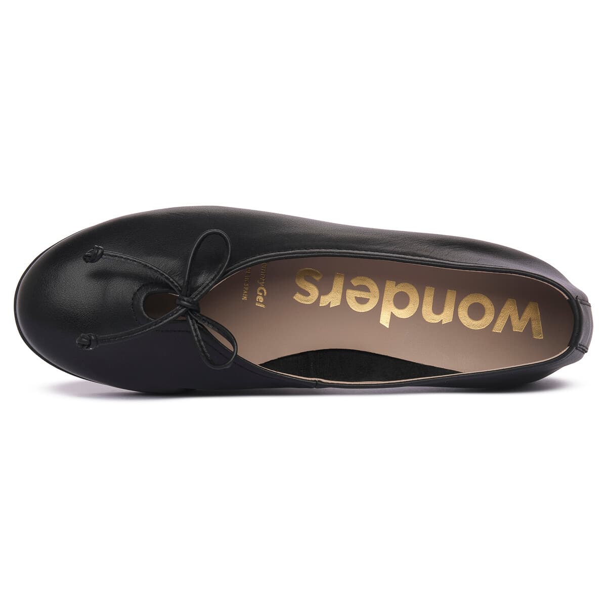 Women's Ballet Flats Wonders Black