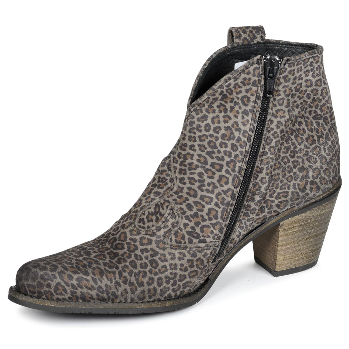 Women's Ankle Boots Regard Brown