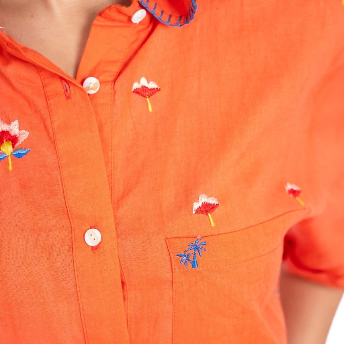 Women's Shirts Isla Bonita By Sigris Orange