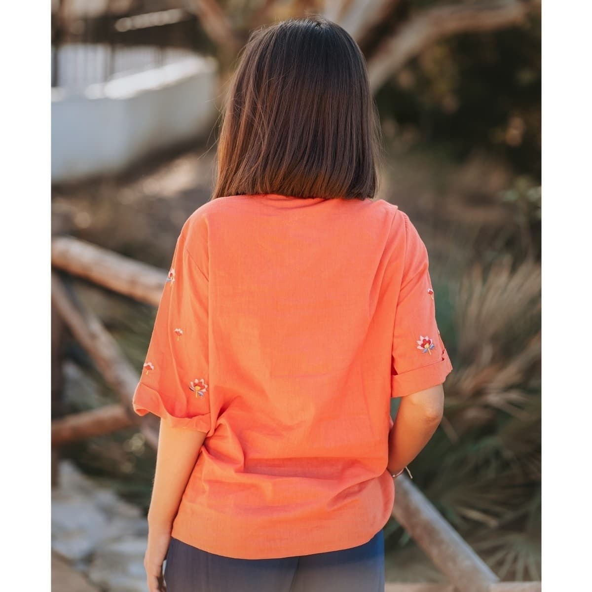 Women's Shirts Isla Bonita By Sigris Orange