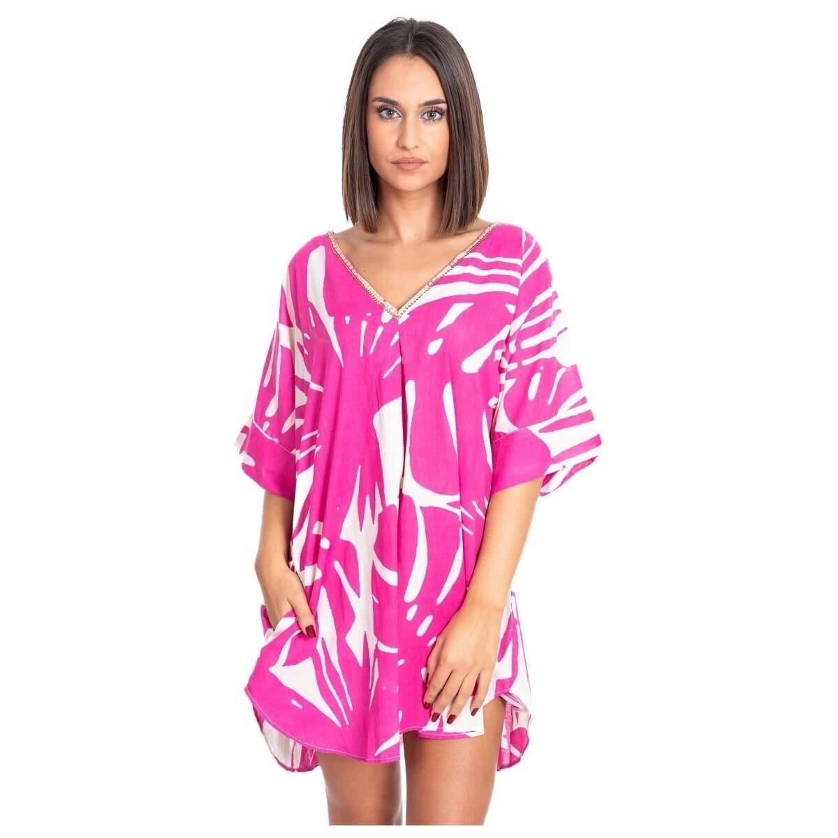 Women's Dresses Isla Bonita By Sigris Pink