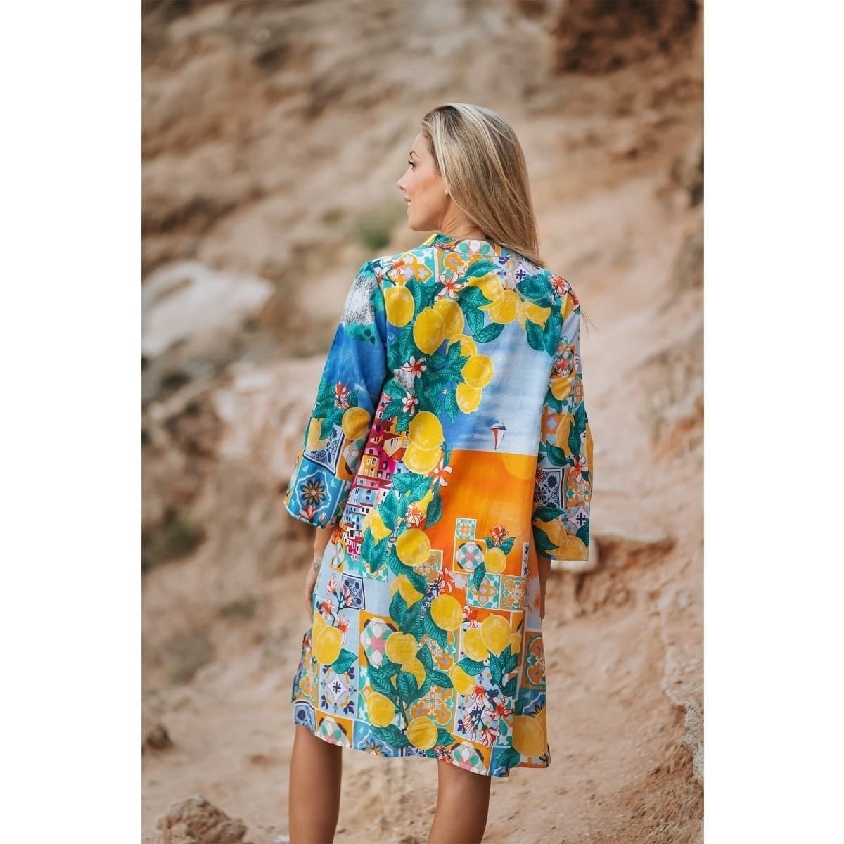 Women's Dresses Isla Bonita By Sigris Yellow