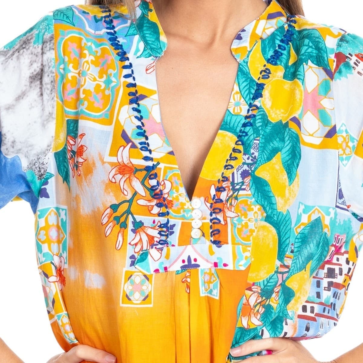 Women's Dresses Isla Bonita By Sigris Yellow