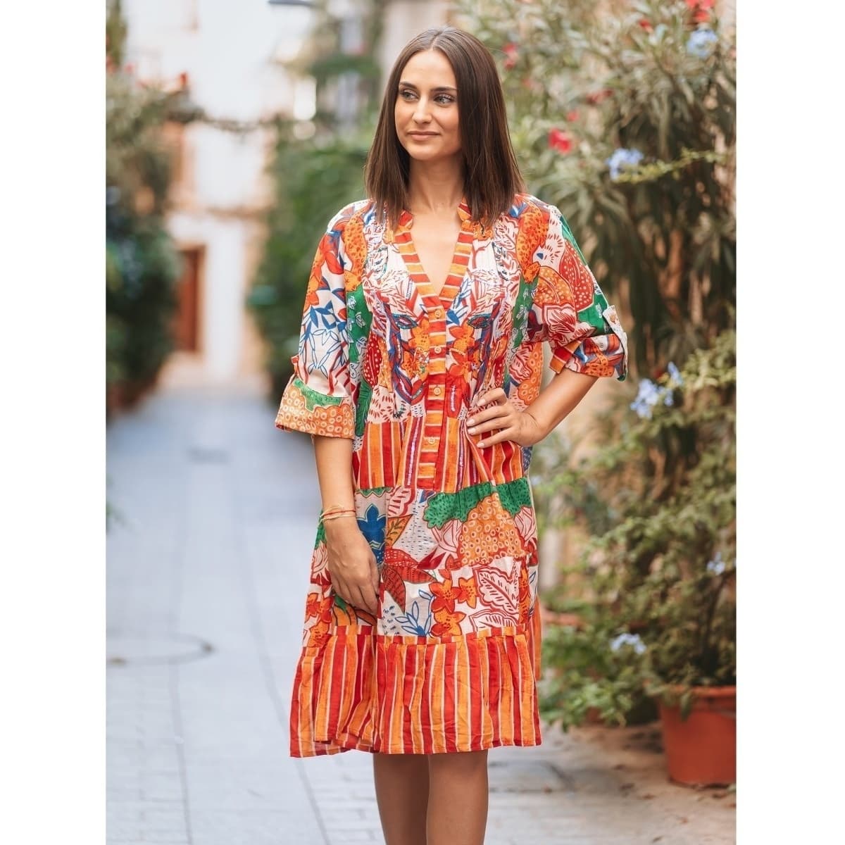 Women's Dresses Isla Bonita By Sigris Orange