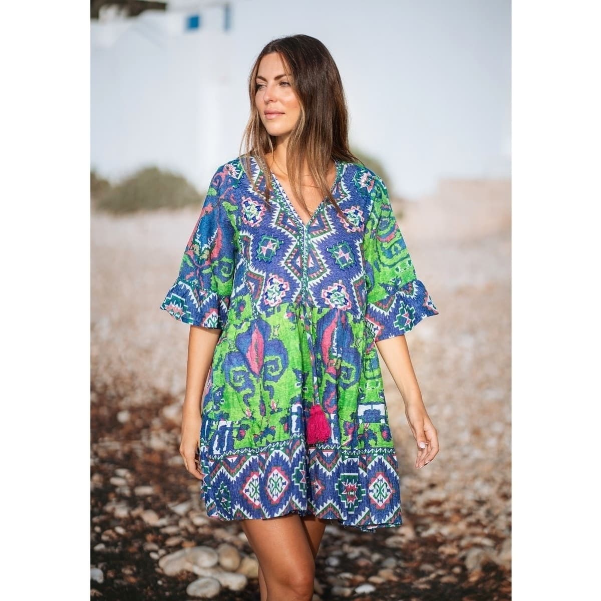 Women's Dresses Isla Bonita By Sigris Blue