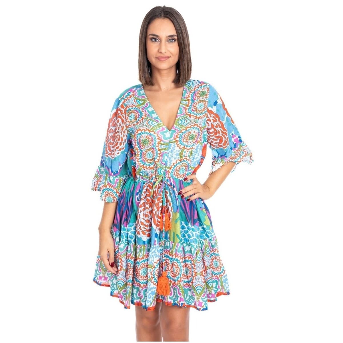 Women's Dresses Isla Bonita By Sigris Multicolor
