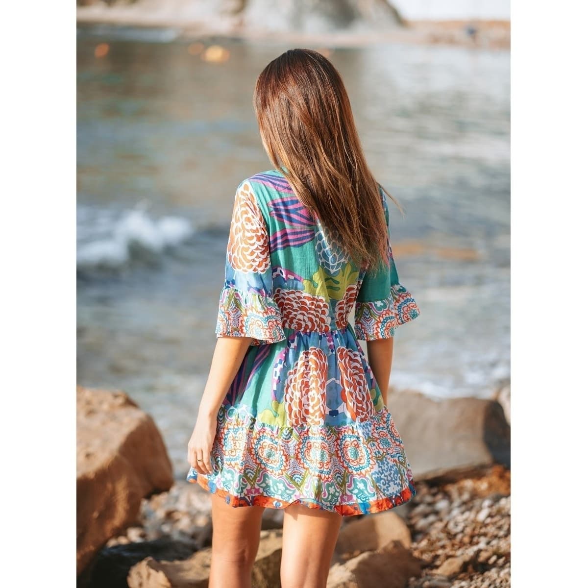 Women's Dresses Isla Bonita By Sigris Multicolor