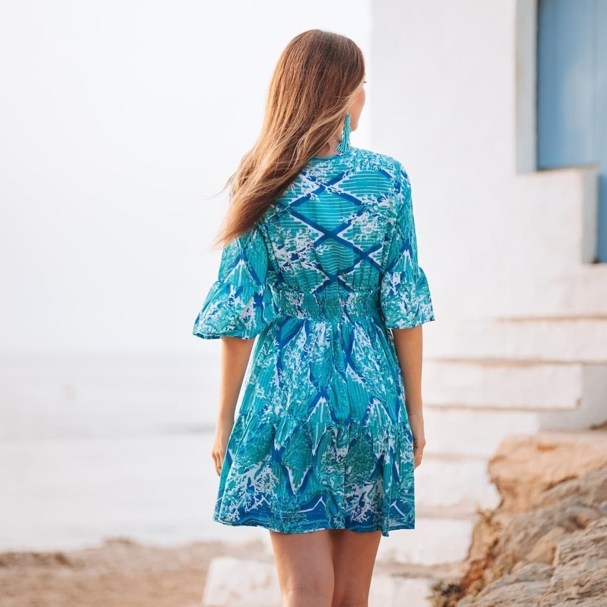 Women's Dresses Isla Bonita By Sigris Blue