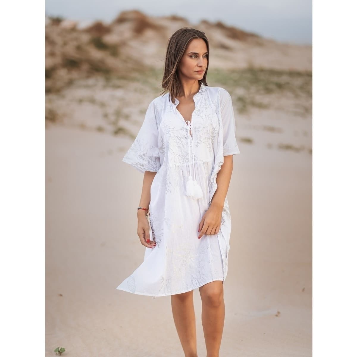 Women's Dresses Isla Bonita By Sigris White