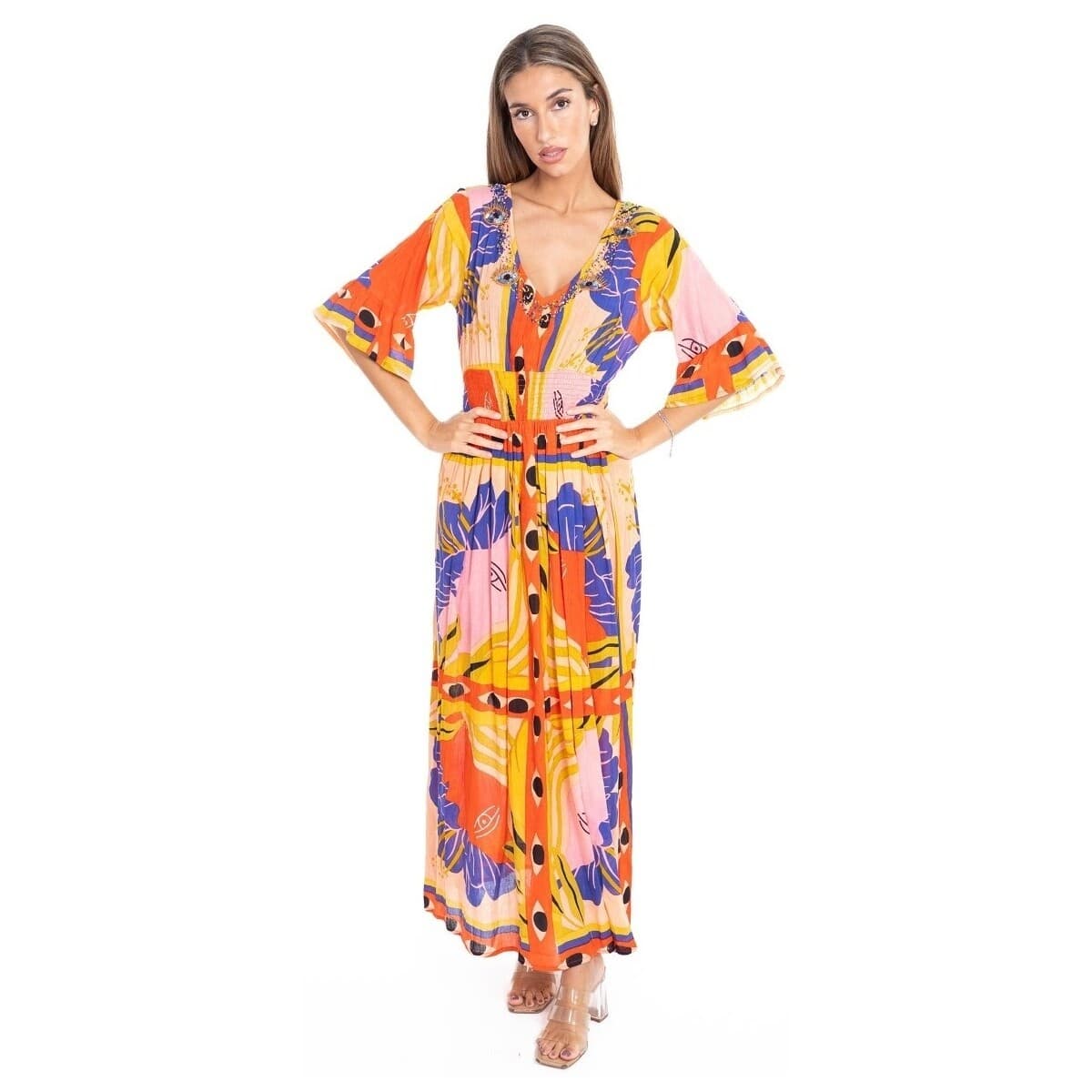 Women's Dresses Isla Bonita By Sigris Orange