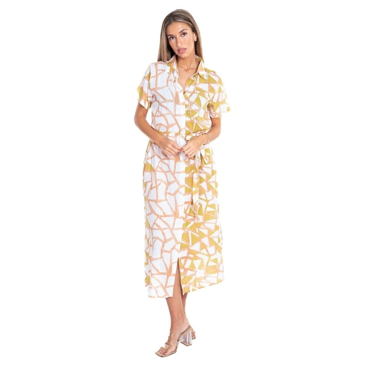Women's Dresses Isla Bonita By Sigris Yellow