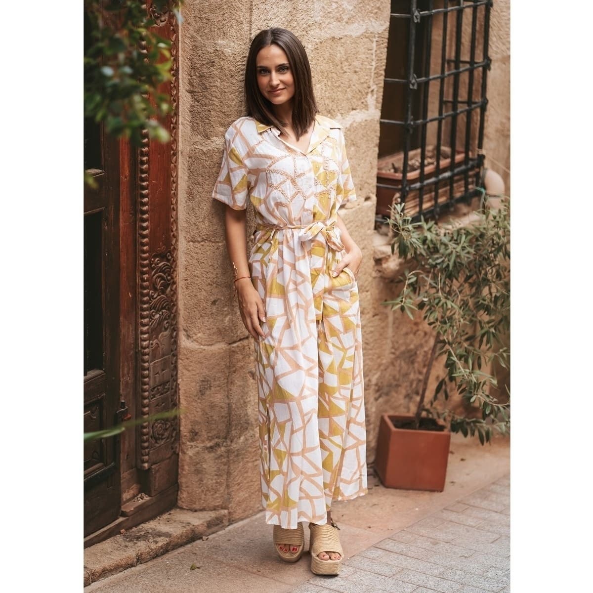 Women's Dresses Isla Bonita By Sigris Yellow