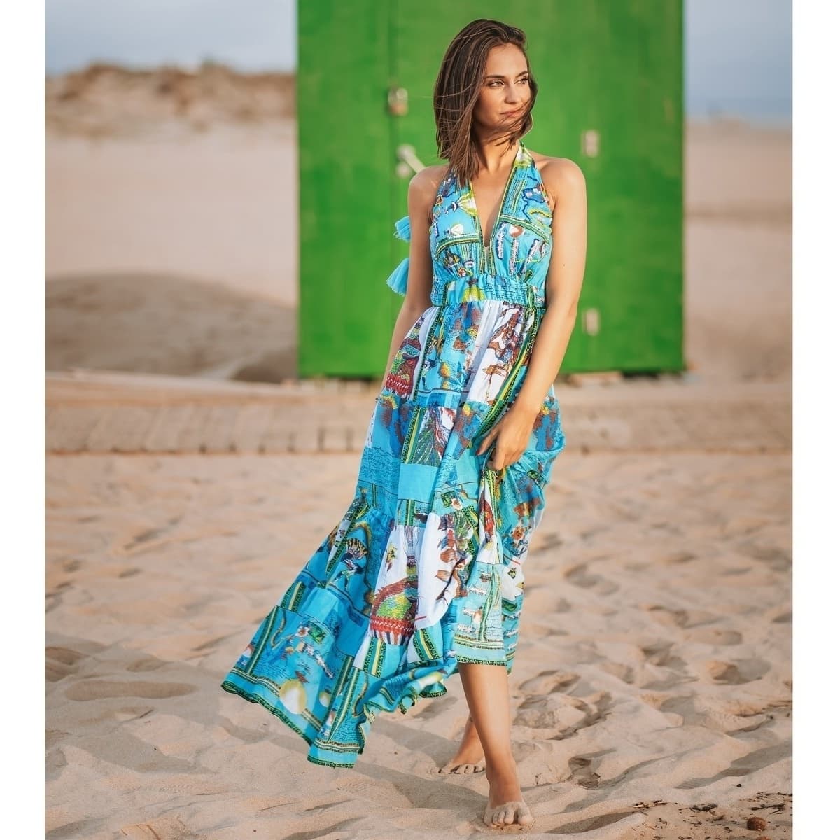 Women's Dresses Isla Bonita By Sigris Green