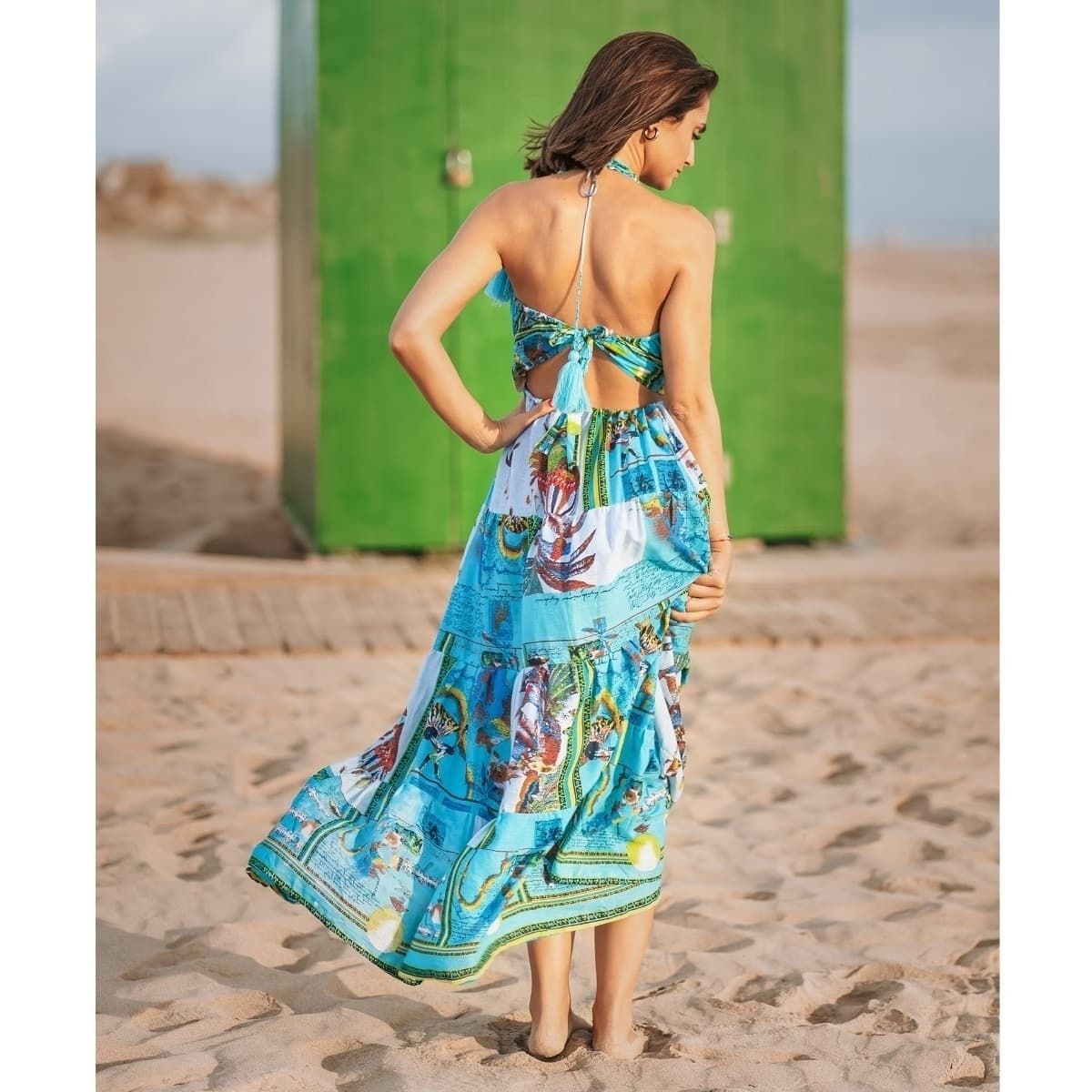 Women's Dresses Isla Bonita By Sigris Green