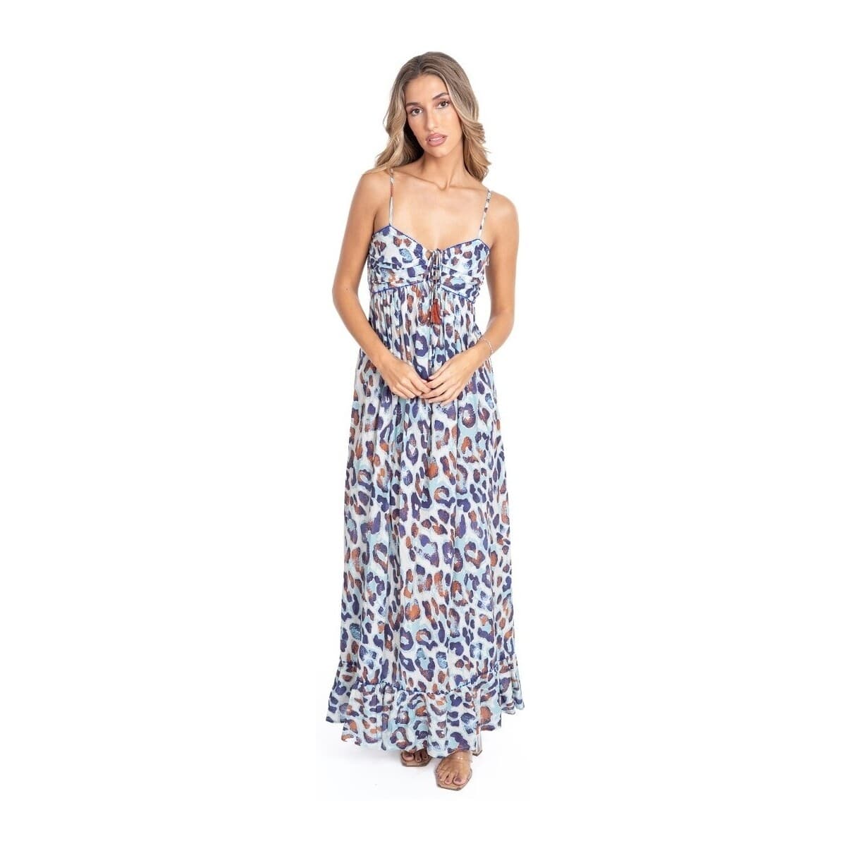 Μακριά Φορέματα Isla Bonita By Sigris Μακρύ Μίντι Φόρεμα