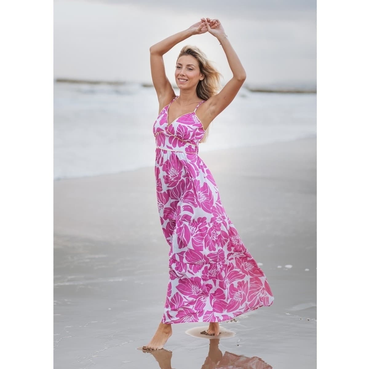 Women's Dresses Isla Bonita By Sigris Pink