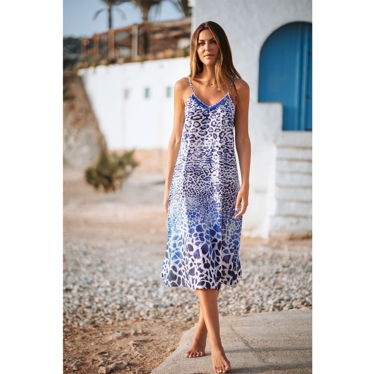 Women's Dresses Isla Bonita By Sigris Blue