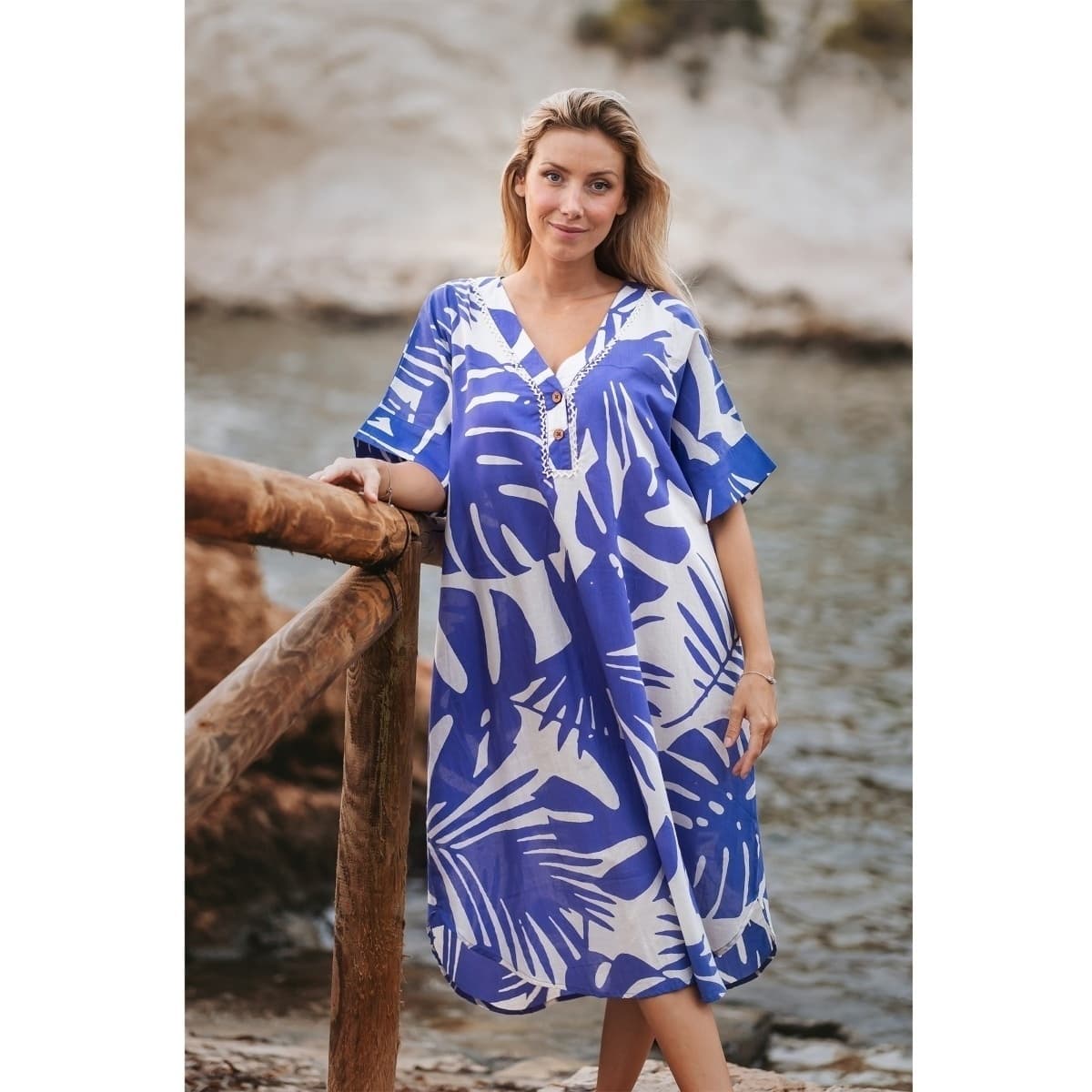 Women's Dresses Isla Bonita By Sigris Blue