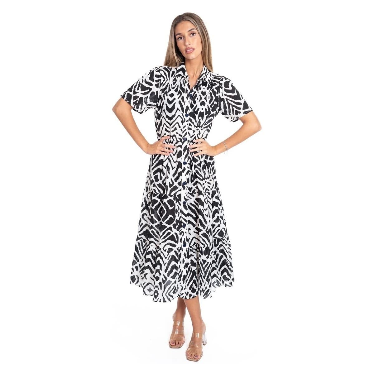 Μακριά Φορέματα Isla Bonita By Sigris Μακρύ Μίντι Φόρεμα