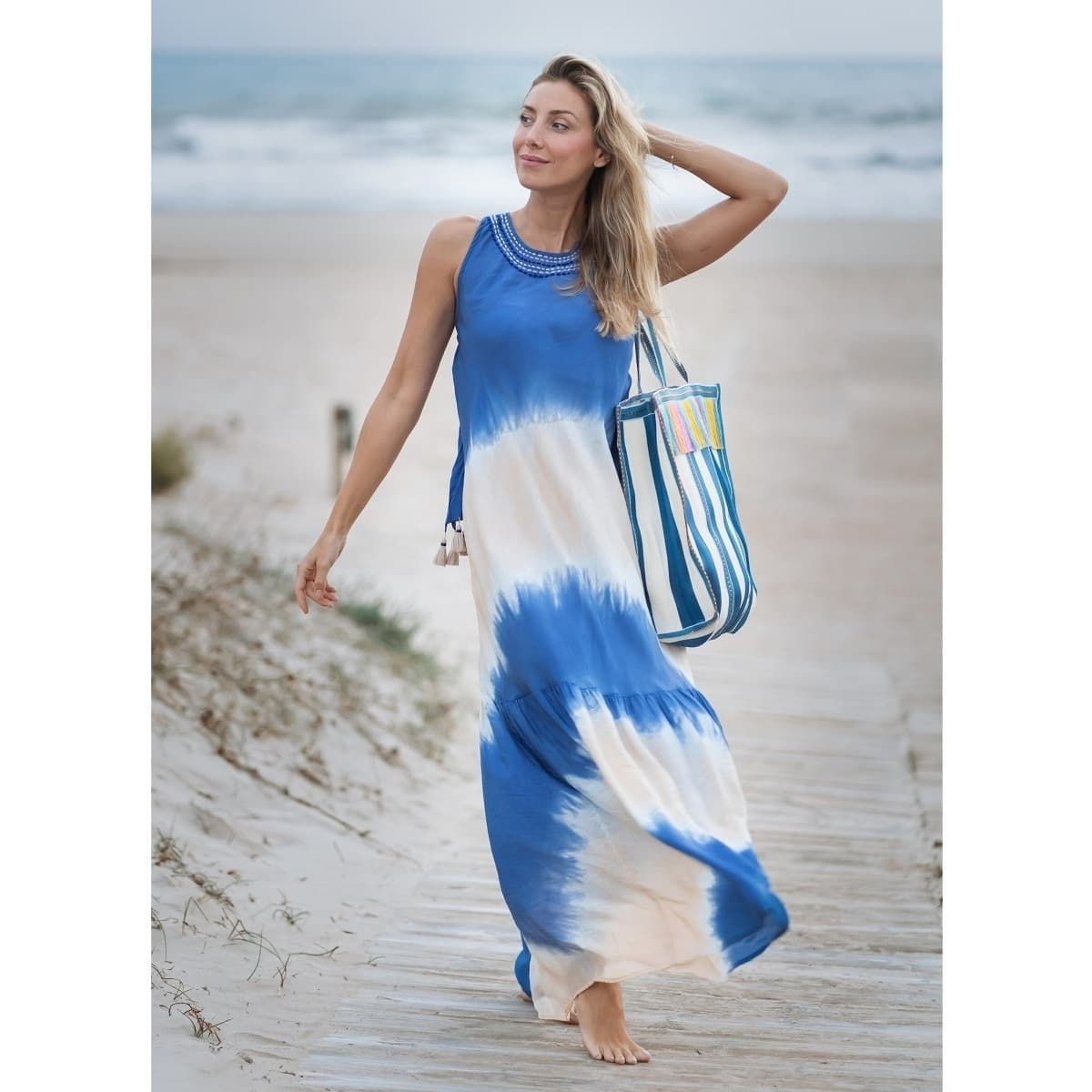 Women's Dresses Isla Bonita By Sigris Blue