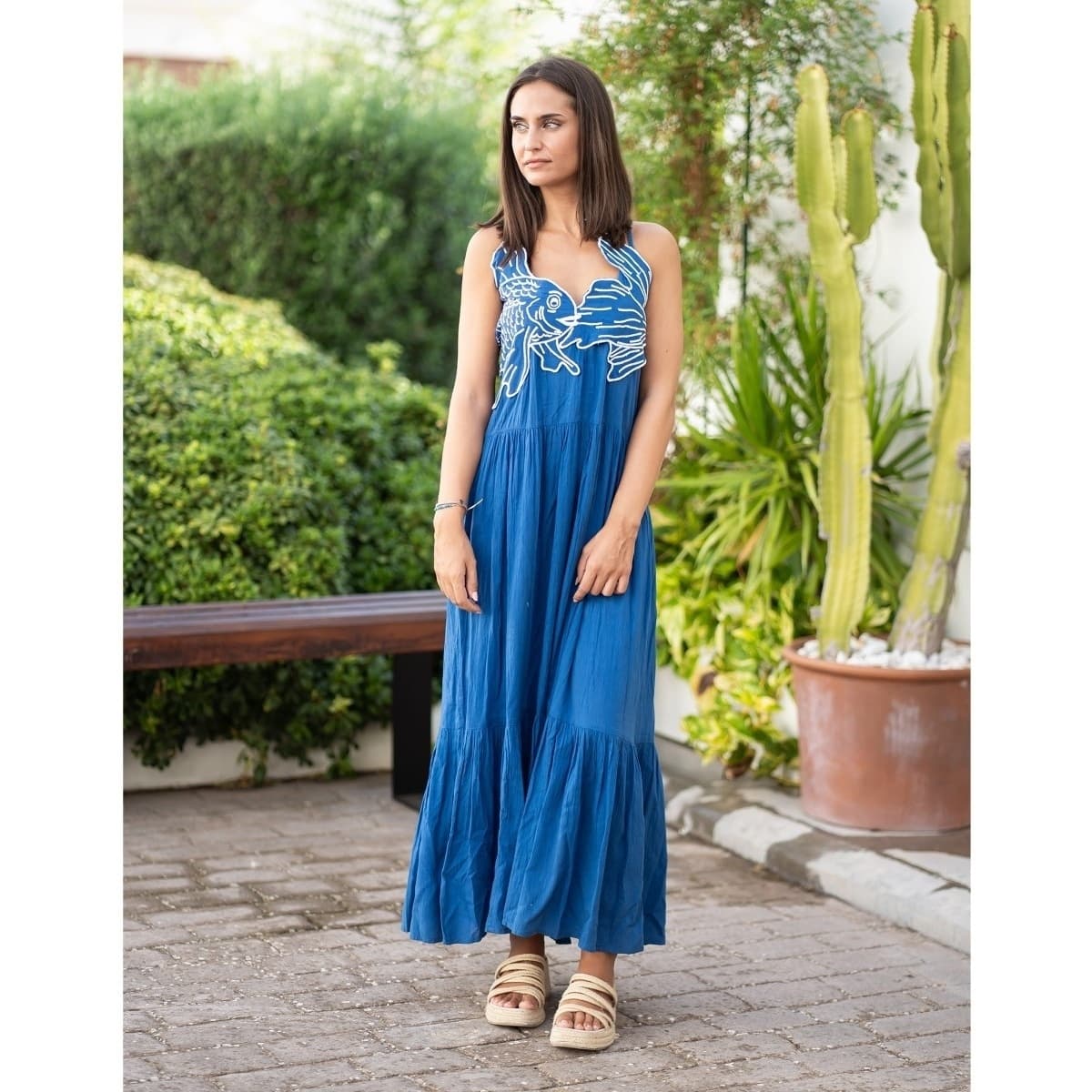 Women's Dresses Isla Bonita By Sigris Blue
