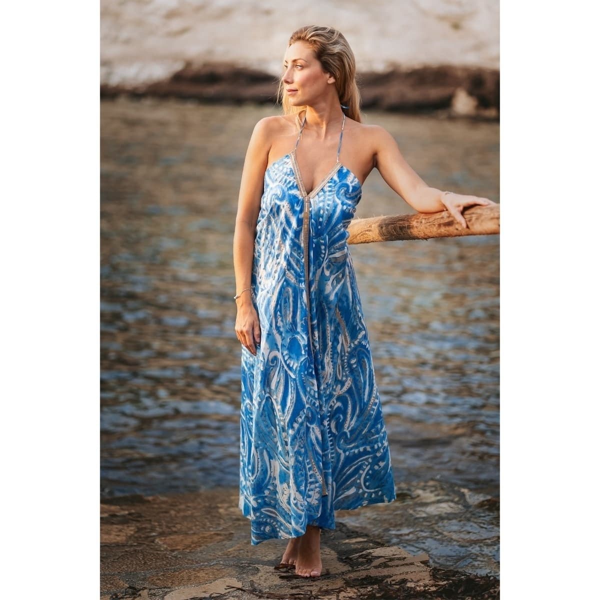 Women's Dresses Isla Bonita By Sigris Blue