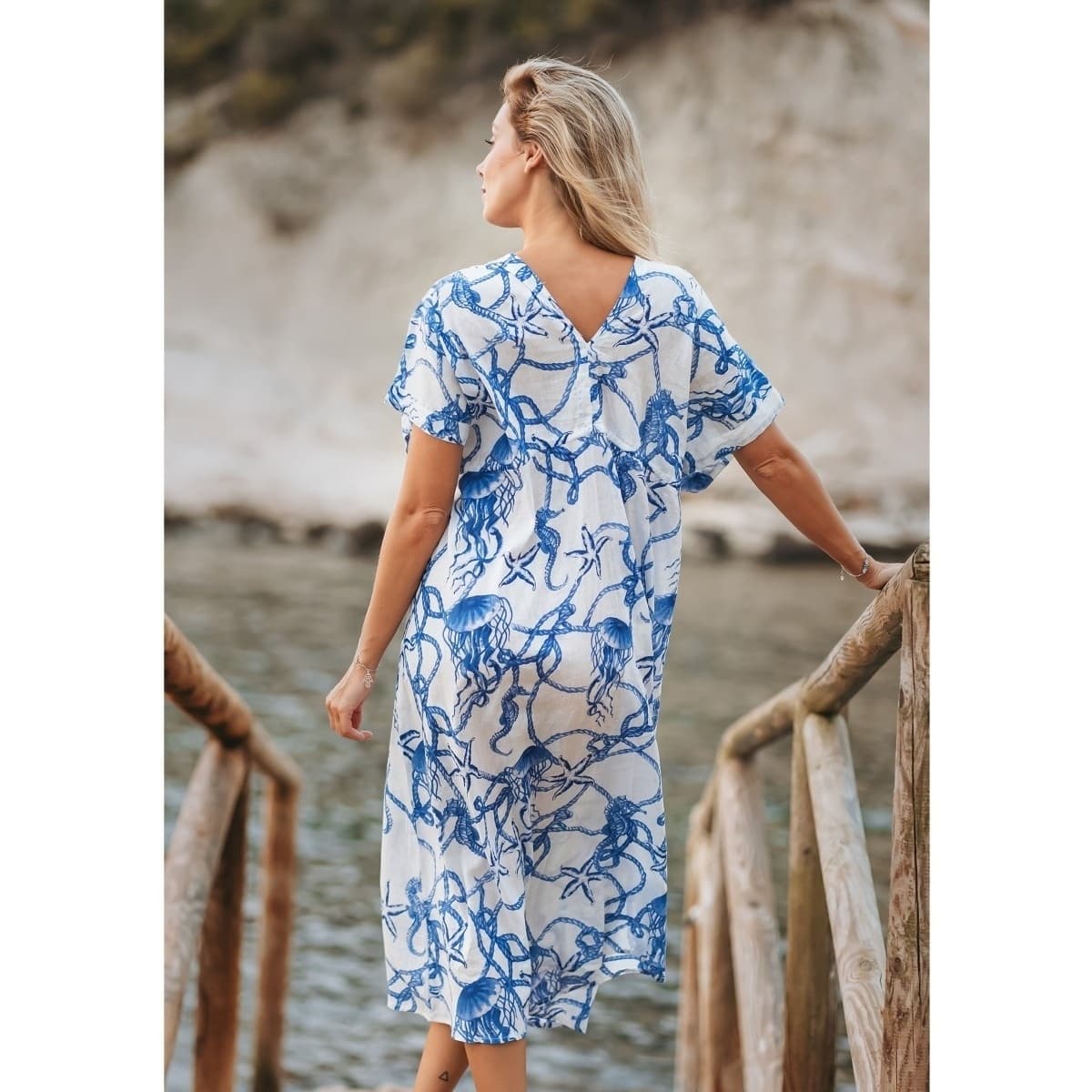 Women's Dresses Isla Bonita By Sigris Blue