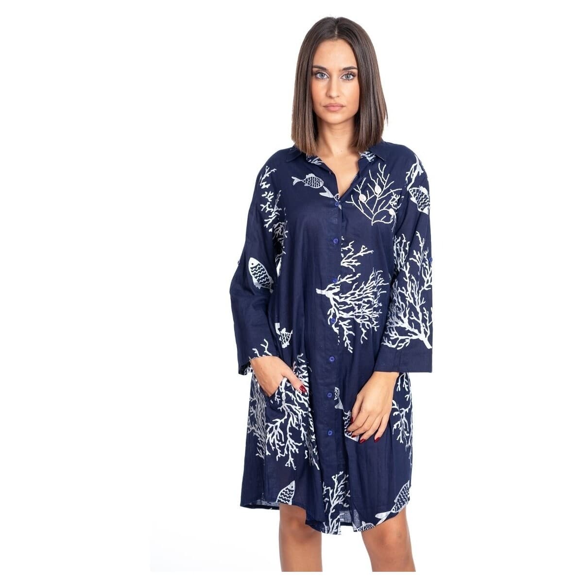 Women's Dresses Isla Bonita By Sigris Blue