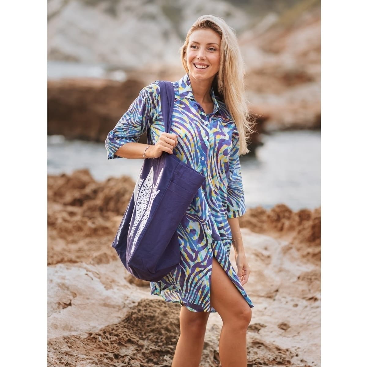 Women's Dresses Isla Bonita By Sigris Blue