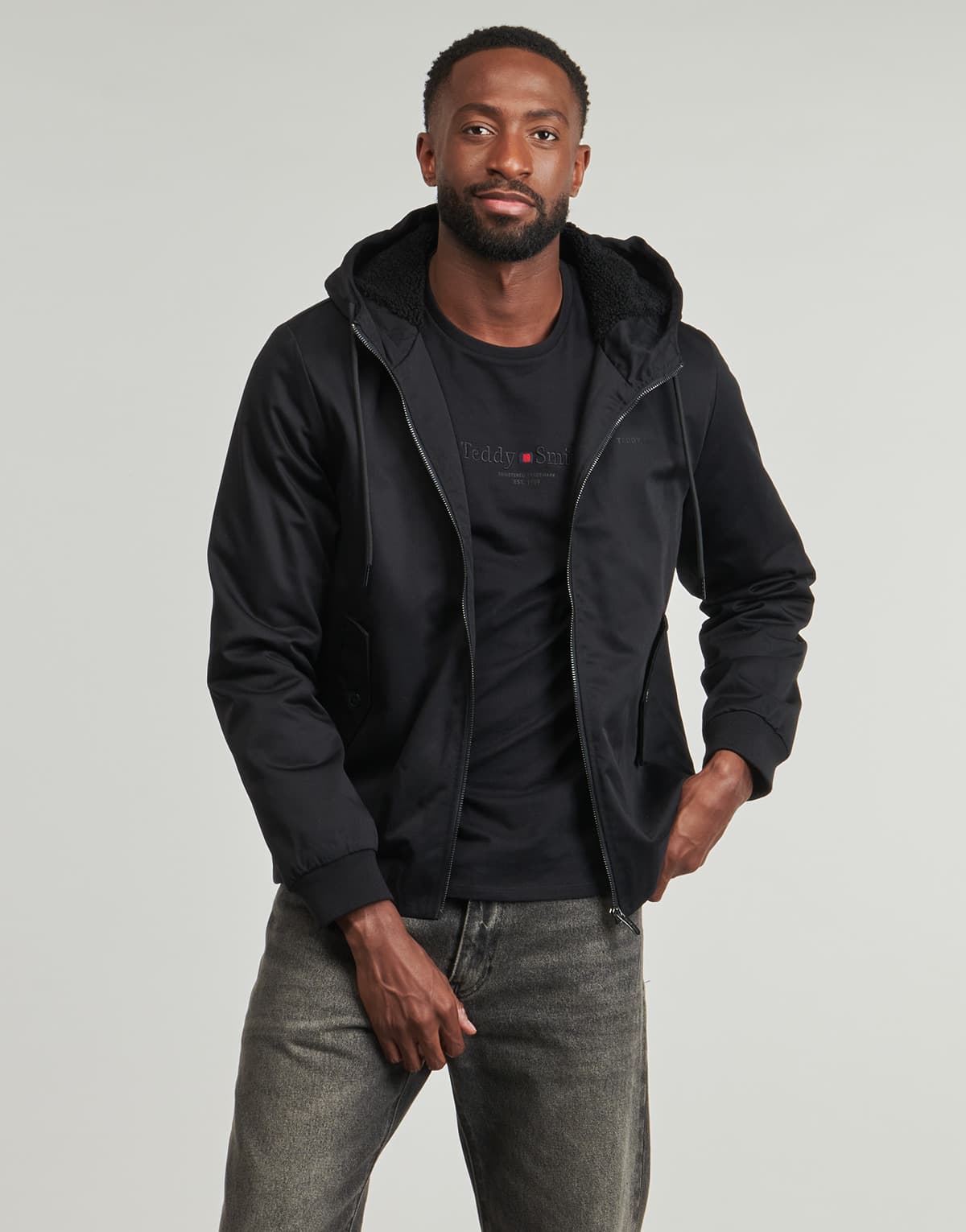 Men's Jackets Teddy Smith Black