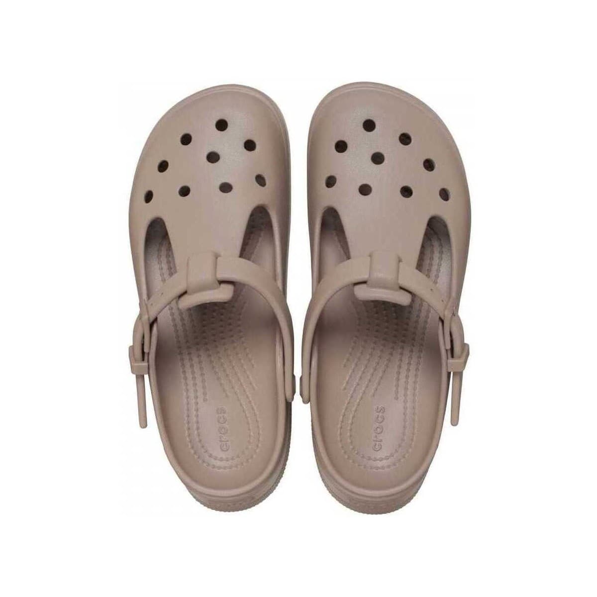 Women's Platforms Crocs Brown