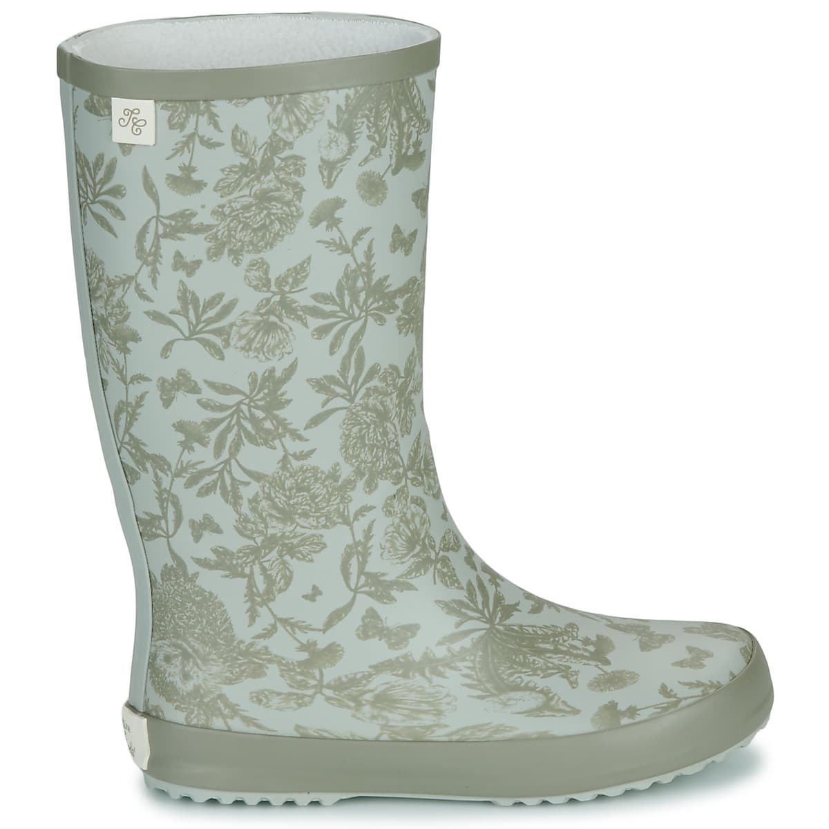 Girls' Wellington Boots Tartine Et Chocolat Khaki