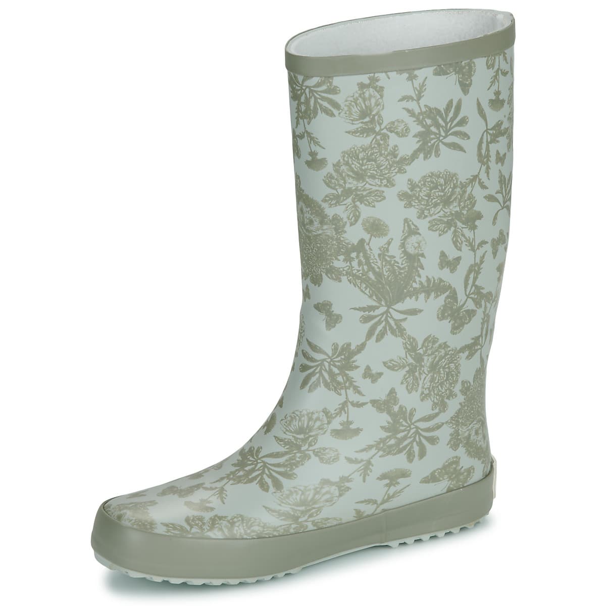 Girls' Wellington Boots Tartine Et Chocolat Khaki