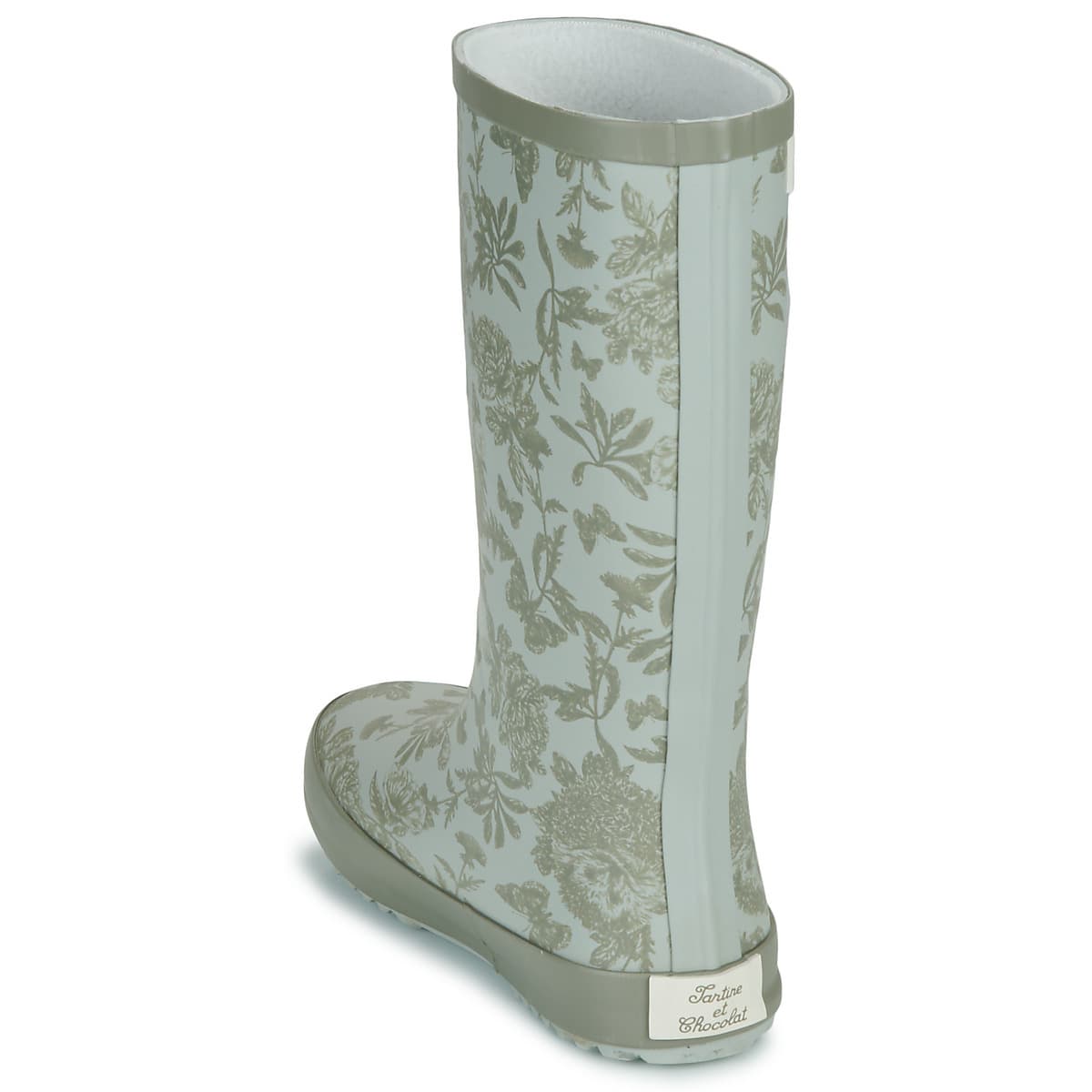 Girls' Wellington Boots Tartine Et Chocolat Khaki