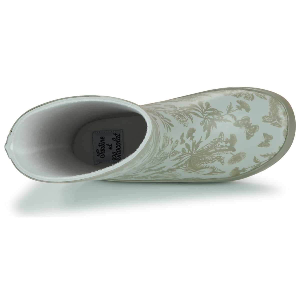 Girls' Wellington Boots Tartine Et Chocolat Khaki