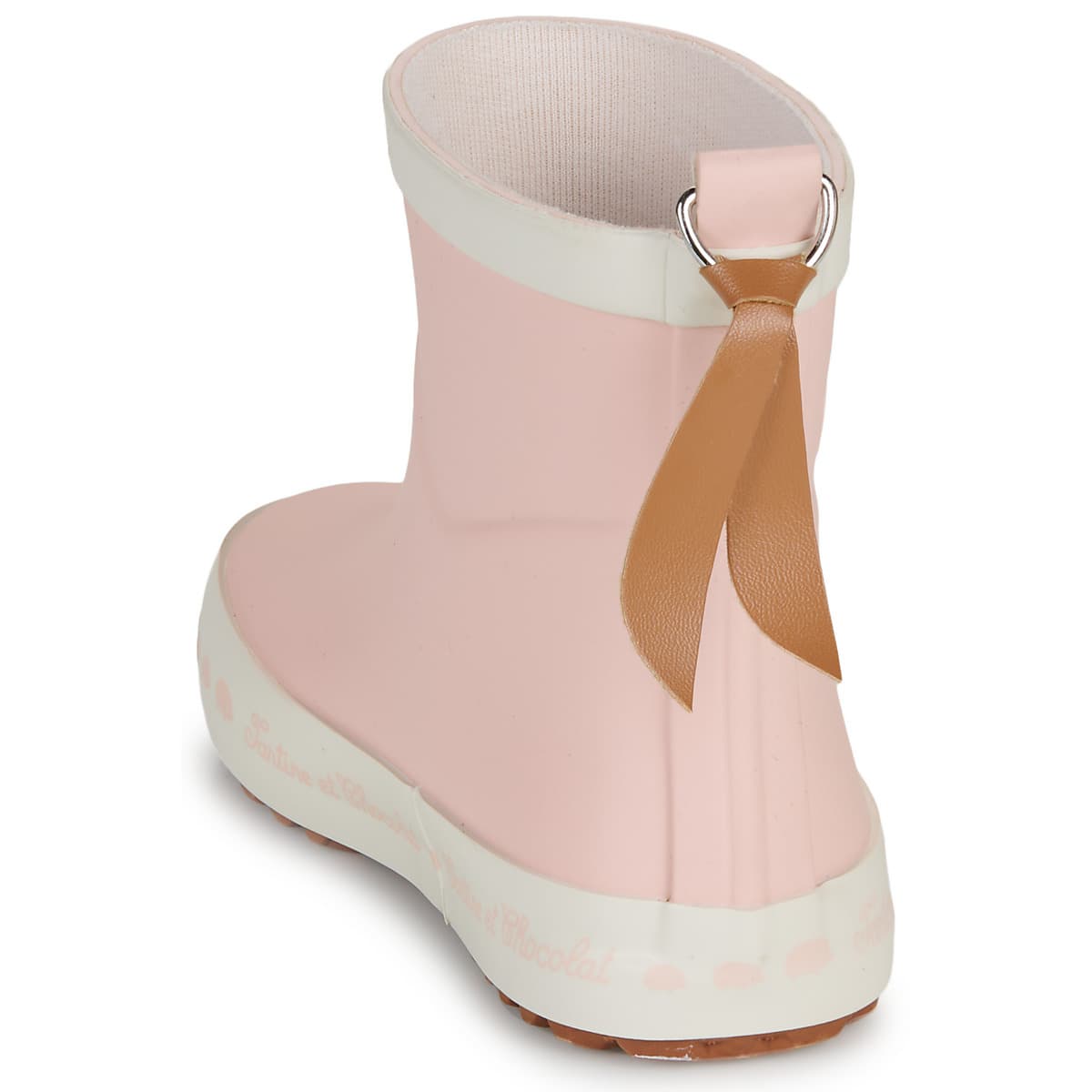 Girls' Wellington Boots Tartine Et Chocolat Pink