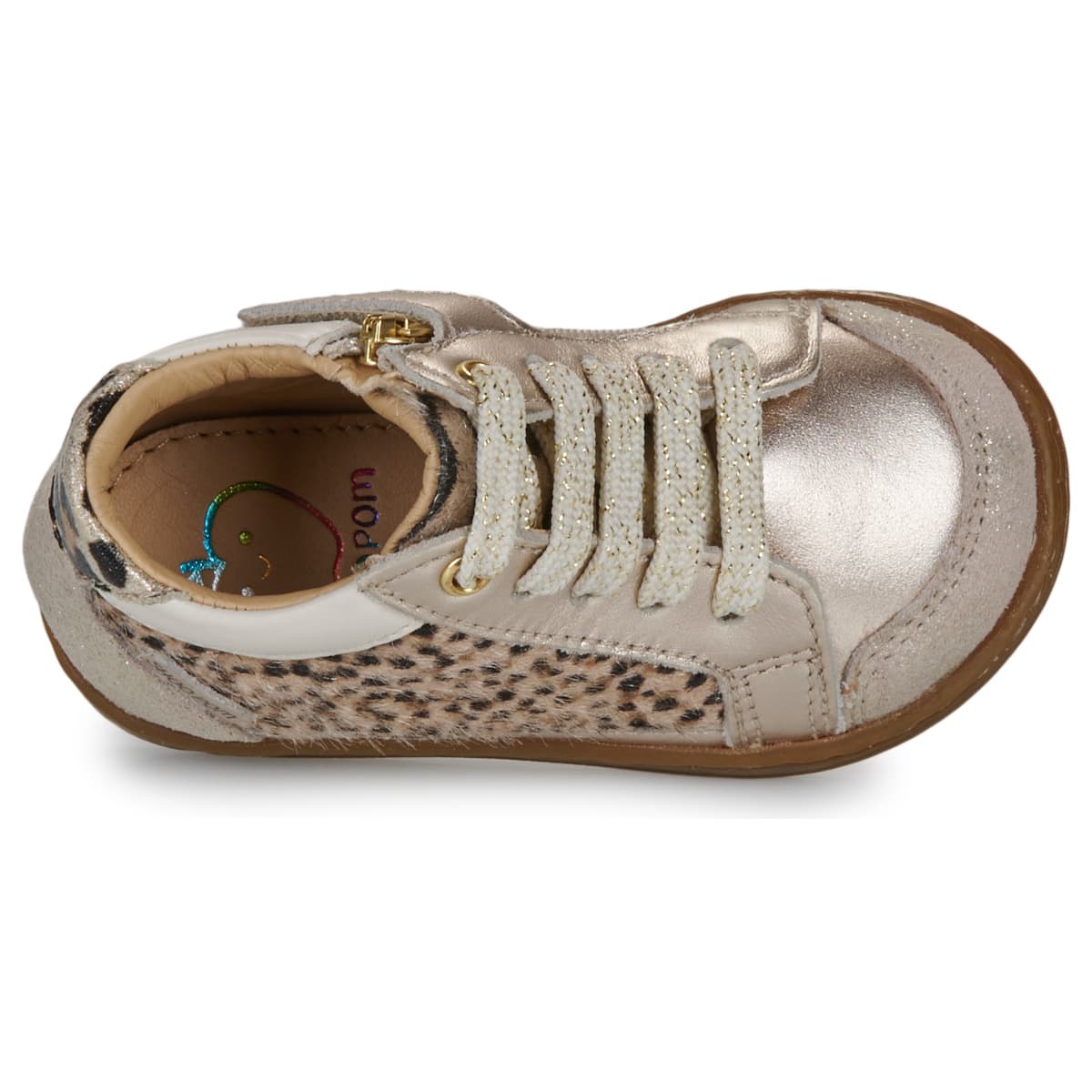 Girls' Sneakers Shoo Pom Gold