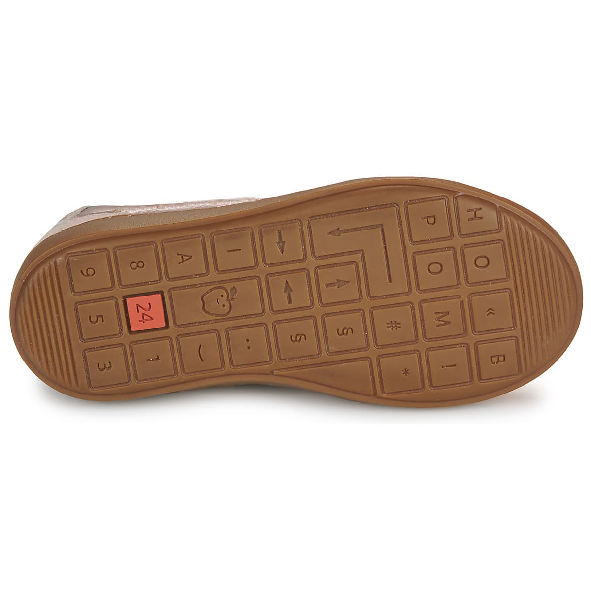 Girls' Sneakers Shoo Pom Gold