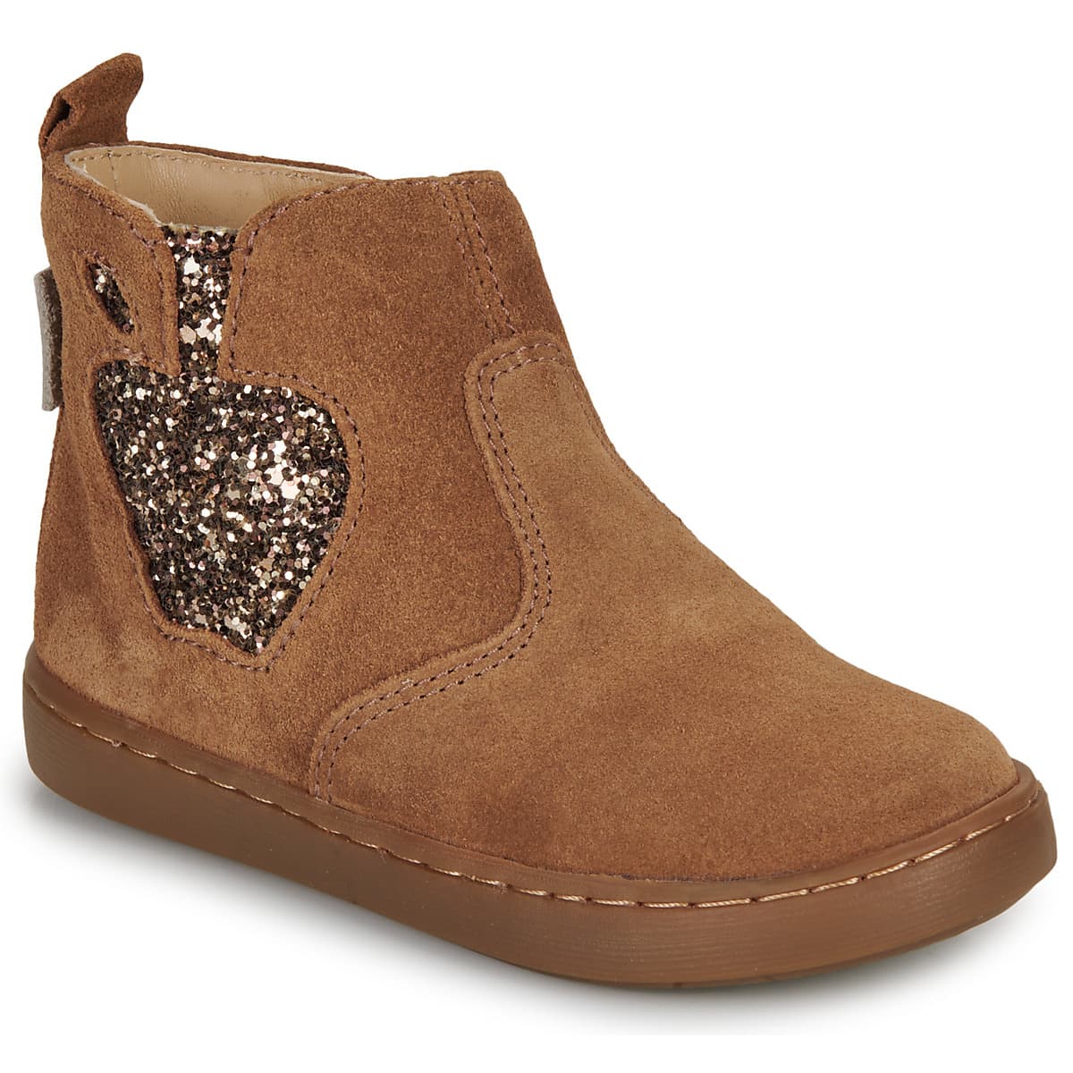 Girls' Boots Shoo Pom Brown