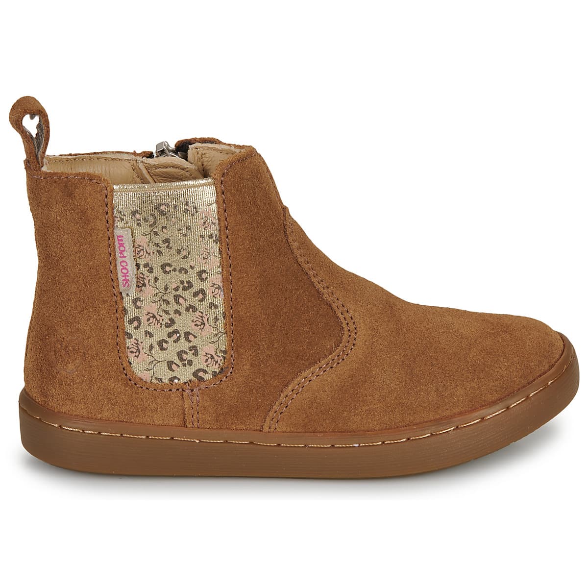 Girls' Boots Shoo Pom Brown