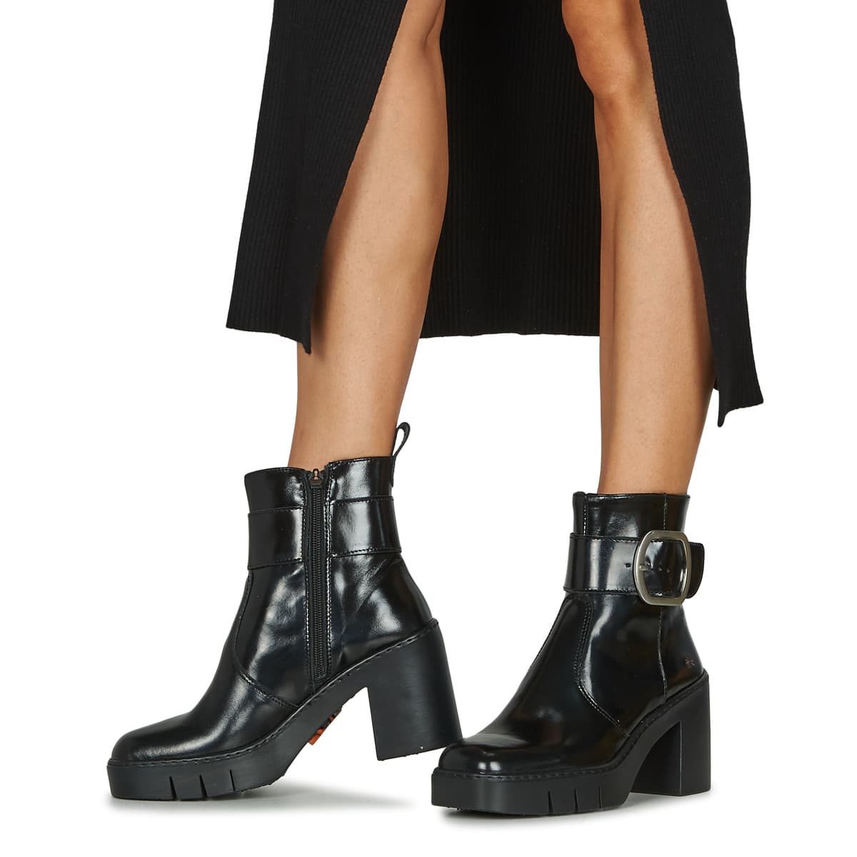 Women's Ankle Boots Art Black