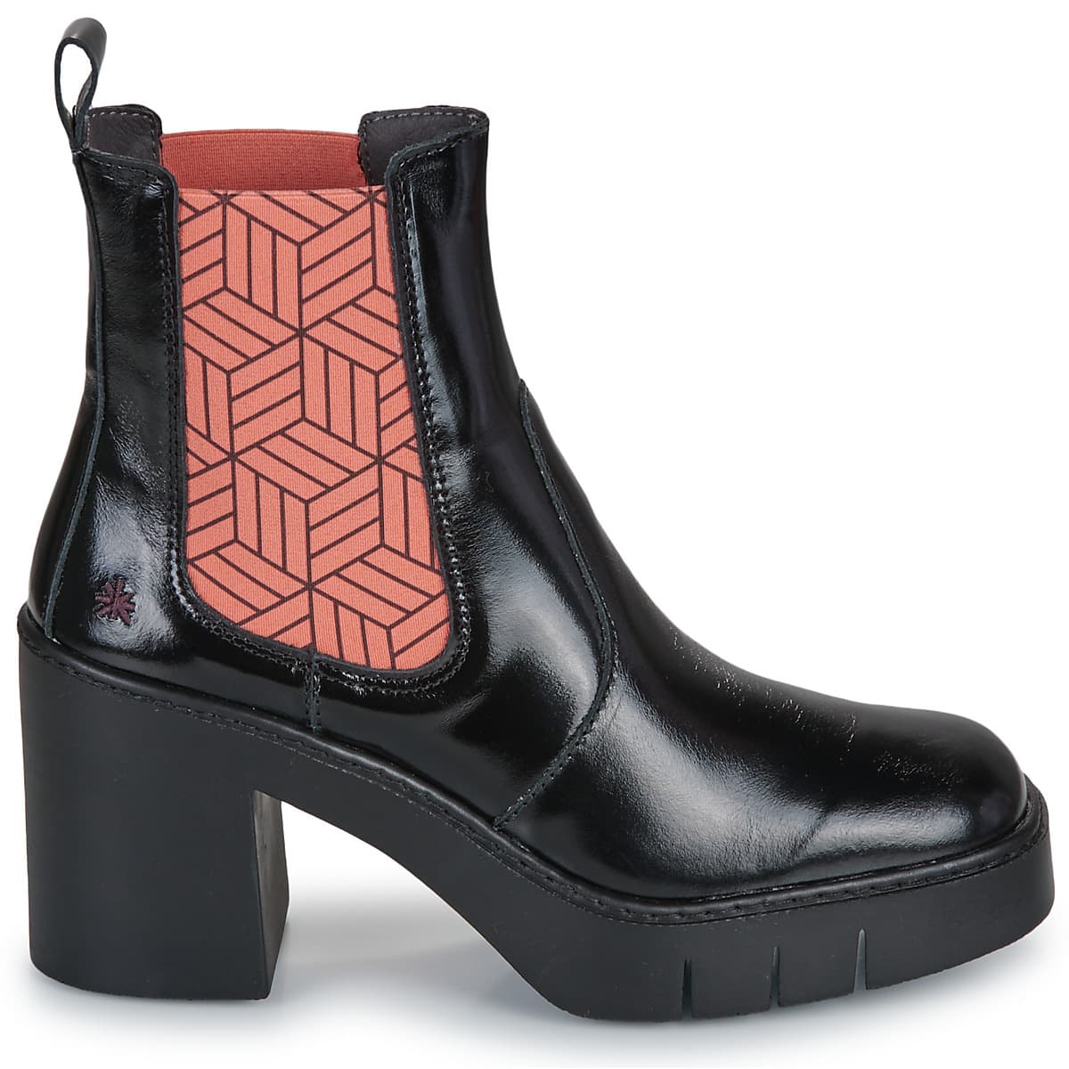 Women's Ankle Boots Art Multicolor