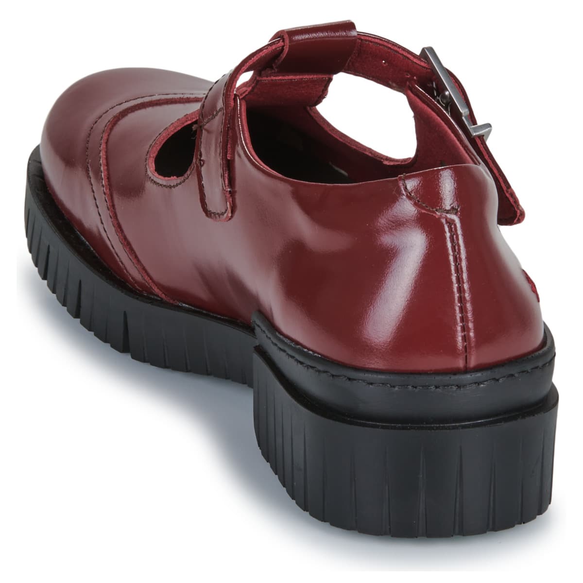 Women's Derby Shoes Art Red