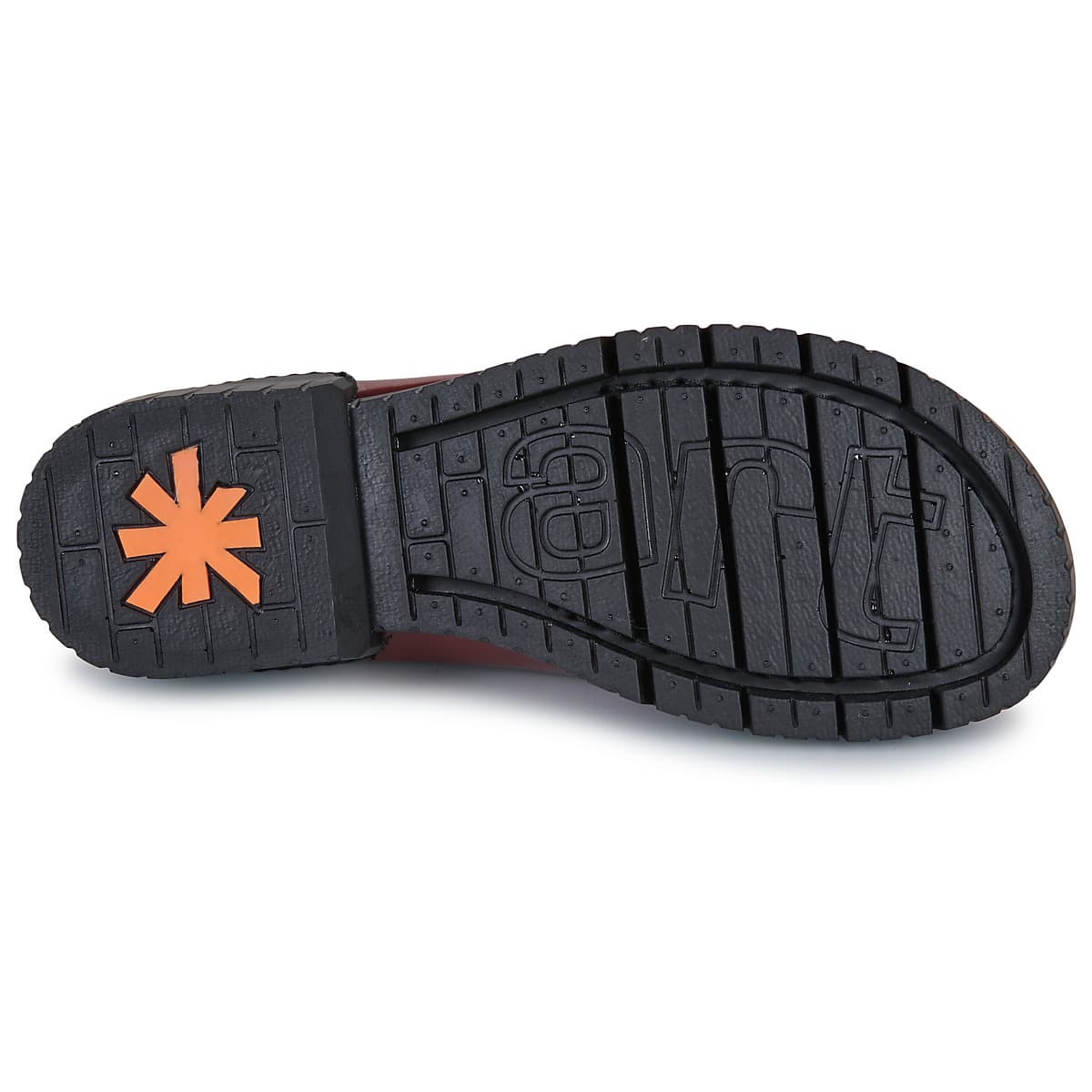 Women's Derby Shoes Art Red