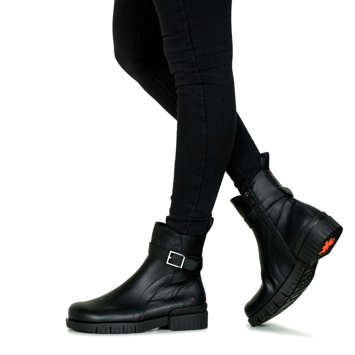 Women's Ankle Boots Art Black